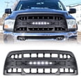 thumbnail image 1 of AMERICAN MODIFIED Grille d'Armure pour 2013-2018 Dodge Ram 2500/3500, Noir Mat, 1 of 12