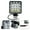 White, variant on 48w 16LED Work Light Pod Lighting Truck off Road Tractor 12v 1PCS