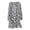 Grey, variant on Printed Long Sleeve Cotton Nightgowns for Women Long Sleep Dress (Blue L)