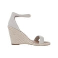 thumbnail image 2 of Steve Madden Womens Submit Square Toe Ankle Strap Wedge Espadrille Sandals, 2 of 2