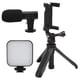 thumbnail image 1 of Phone Vlog Kit, Compact Vlogging Kit Desktop Para Grabación De Video Para Transmisión En Vivo Para Video De Conferencia ANGGREK Otros, 1 of 8