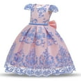 thumbnail image 2 of Robe de Fête pour Filles Robe de Concours Anniversaire Mariage Fête Robe pour Occasion Spéciale, 2 of 6
