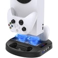 thumbnail image 3 of Soporte Vertical con Ventilador, Estacion de carga MENEEA con 3 Puertos Usb Meneea Xbox Series S, 3 of 3
