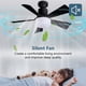 thumbnail image 4 of Ventiladores Techo Silenciosos Con Control Remoto Y Luces para Sala Estar, 4 of 9
