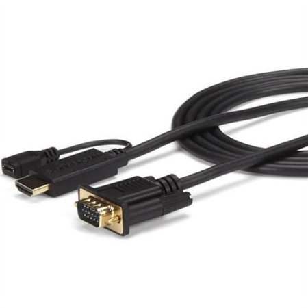UPC: 0065030859622 | StarTech.com 6 ft HDMI to VGA Active Converter Cable – HDMI to VGA Adapter – 1920×1200 or 1080p