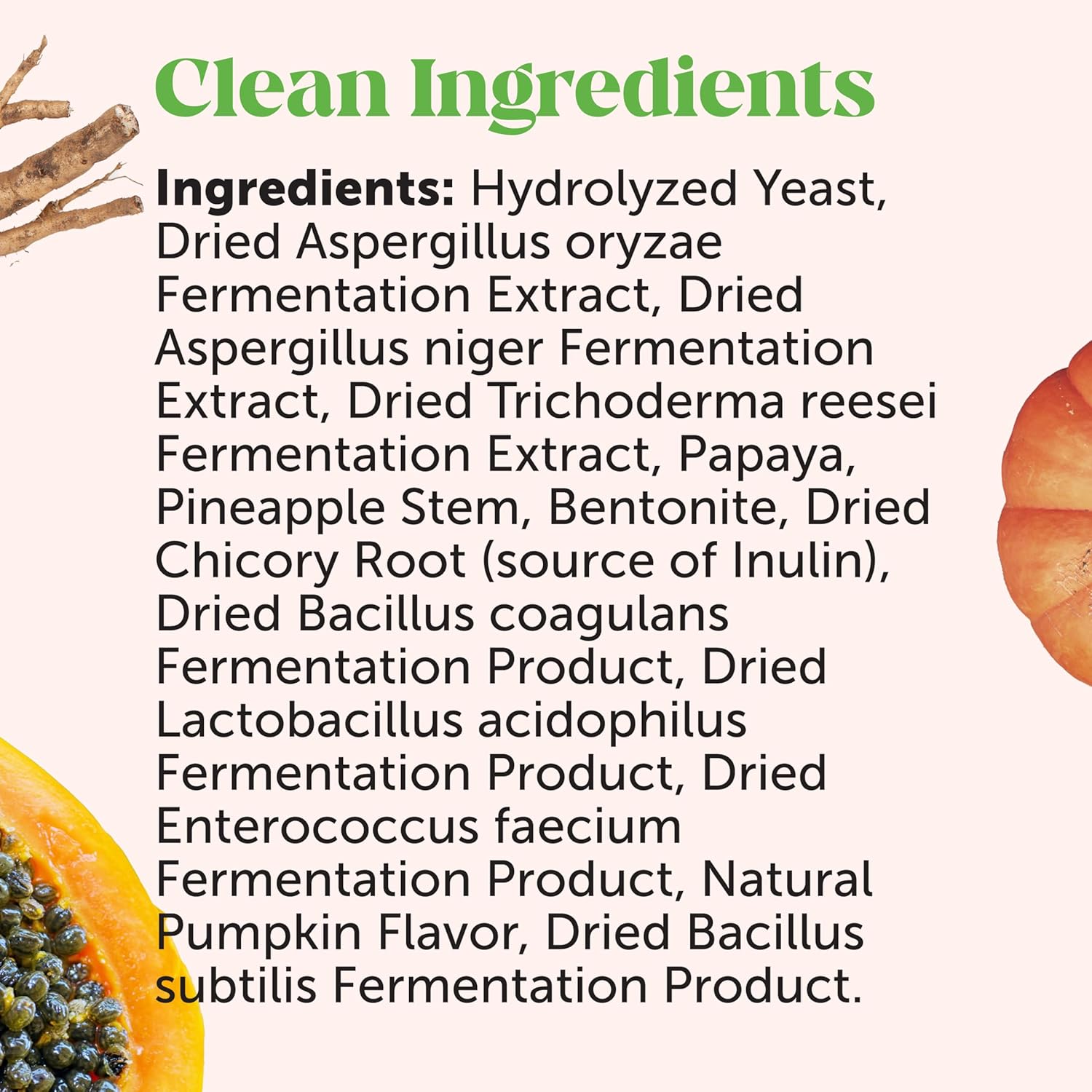 Pet Honesty All-Natural Probiotic & Pumpkin Powder Dog Supplement - Prebiotics, Probiotics, Enzymes & Antioxidants for Healthy Gut Flora, Digestion & Immunity (90 Scoops)