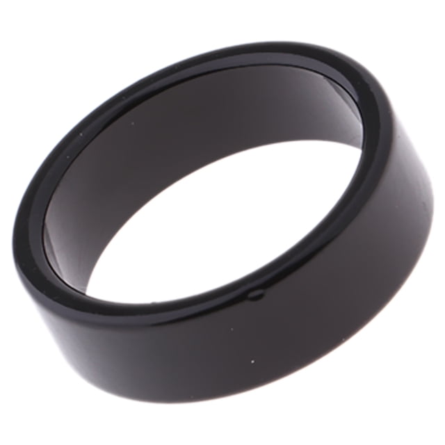 Imán negro moneda trucos decoración de 18/19/20mm hecho de material de Salvador Dali Anillo magnético mágico
