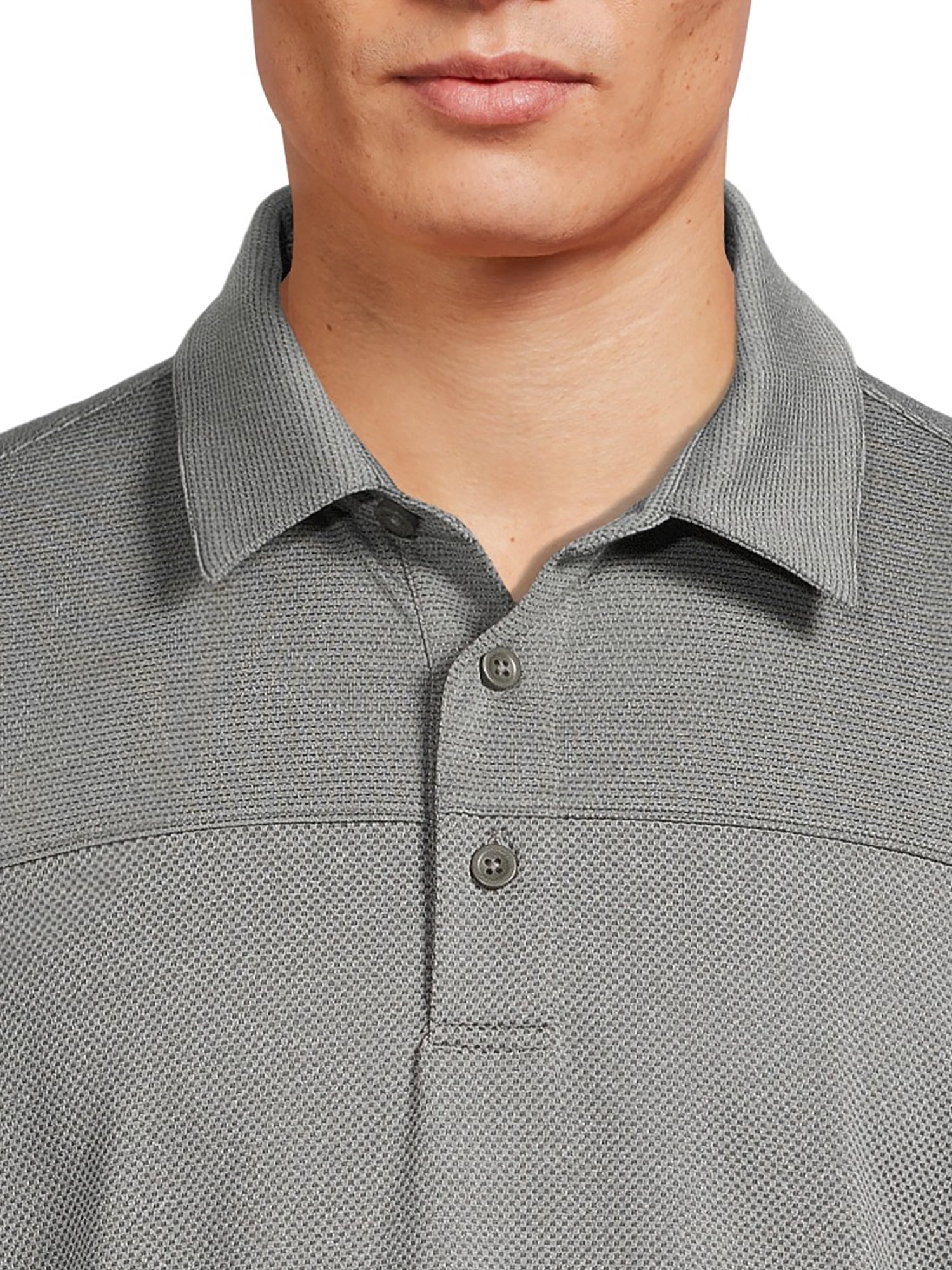 George Men's Short Sleeve Elevated Polo Shirt