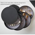 thumbnail image 2 of Jewelry Organizer Case 360 Degree Round Rotating Jewelry Storage Box Necklace Bracelet Ring Earring Display Tray Holder, 2 of 5