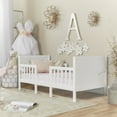 thumbnail image 6 of Dream On Me Hudson 3 in 1 Convertible Toddler Bed, White, 6 of 7