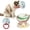 Ceramic-B, variant on Wall Mounted Cat Bowl, 2-in-1 Elevated Feeder, Adjustable Height,Plastic-A | 2-in-1 cat food station and feeding shelf, wall or floor, anti-tip, removable dishwasher safe bowl for indoor cats