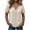 Beige, variant on Tank Tops for Women Short Sleeve Floral Lace Trim Unique Yoke Comfort Womens Blouse,Beige.S