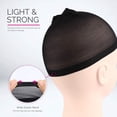 thumbnail image 5 of Wig Caps, 6PCS Black Stocking Caps for Wigs, Stretchy Nylon Wig Caps for Women, Girls, Kids, Stocking Wig Caps\u2026, 5 of 5