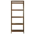 thumbnail image 5 of Casual Home Stratford 5-Shelf Folding Bookcase-Warm Brown, 5 of 18