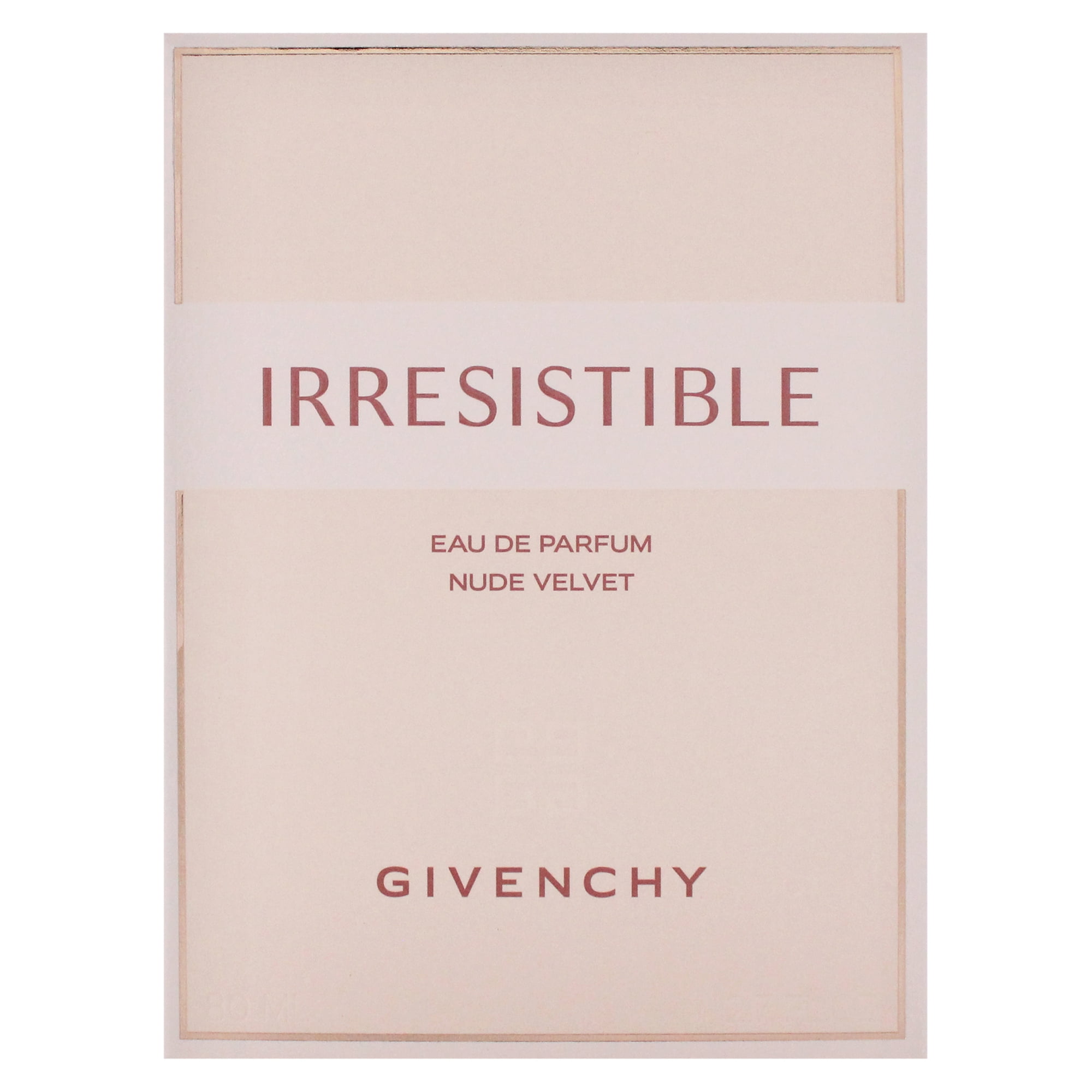 Irresistible Nude Velvet by Givenchy for Women - 2.7 oz EDP Spray