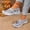 Grey, variant on Women's Breathable Woven Walking Shoes, -on Comfortwear Lightweight Anti-Skid Sneakers Comfortable Casual Shoes(Beige,7)