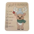thumbnail image 2 of Rompecabezas de madera navideño, juego de mesa, juguete de aprendizaje portátil para viajes, recuerdo de fiesta para niños, decoración, divertido Reno, 2 of 8