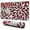 Red Floral, variant on Long Mouse Pads for Desk,Multicolor Ethnic Mandala Pattern Desk Mats on Top Of Desks, Desk Mouse Pad Extra Large with 3mm Non-Slip Base and Stitched Edge for Gaming,Office,Work,Home 47.3"x23.6"