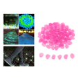 thumbnail image 1 of The Dark Garden Pebbles Rocks Luminous Glowing para Interiores Y Exteriores Path Patio Walkways Grass Aquarium Decor , Rojo violáceo rojo púrpura, 1 of 8