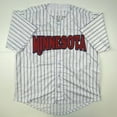 thumbnail image 4 of Autographed/Signed Justin Morneau Minnesota Pinstripe Baseball Jersey JSA COA, 4 of 4