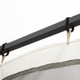 thumbnail image 6 of Homiyad Gazebo 9.84' x 13.1' with Netting Zippered Sidewalls High-Quality Polyester Black | Aosom.com, 6 of 8