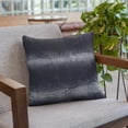 thumbnail image 4 of Plutus Blue Ink Furever Animal Faux Fur Luxury Throw Pillow - Double sided 16" x 16", 4 of 5