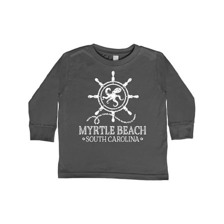 

Inktastic Myrtle Beach South Carolina Gift Toddler Boy or Toddler Girl Long Sleeve T-Shirt