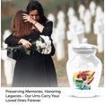 thumbnail image 4 of Baseball Funeral Urn For Women, White Urns For Human Ashes For Uncle And Aunty - Women Urns For Human Ashes Adult - Small Cremation Urn For Adult Mother & Father, 1 Large 10&3 Inch, 4 Keepsake Set, 4 of 7