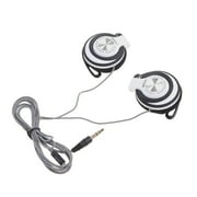 ROZYARD Clip-on Headphones, Subwoofer Stereo Wired Headphones,3.5mm Interface Earphone