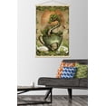thumbnail image 2 of Stanley Morrison - Tea Dragon Wall Poster with Wooden Magnetic Frame, 22.375" x 34", 2 of 3
