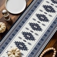 thumbnail image 2 of Aztec Cotton Linen Table Runner, Washable Table Runners for Kitchen, Dining Room, Holiday, Home Party Table Decor, 13x48 Inches, 2 of 9