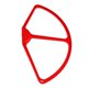 thumbnail image 5 of Hélice de Tornillo de 4 Piezas para Piezas de Repuesto de Cuadricóptero RC Hugo Hélices Palas Protector Marco, 5 of 5