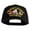 Black, variant on Desert Storm Veteran Patched Solid Cotton Twill 5 panel Mesh Back Cap - Black OSFM