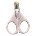 thumbnail image 2 of Baby Nail Scissors, Rounded Tip Safety Clippers for Infants, Ergonomic Handle for Newborn Grooming,1 Pcs, 2 of 7