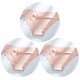 thumbnail image 1 of TrowBridge-bragas de satén de seda para mujer, ropa interior transpirable sin costuras, lencería fina y acogedora, 3 unids/set, 1 of 4