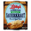 Libby's Crispy Sauerkraut, 27 oz Jumbo Can