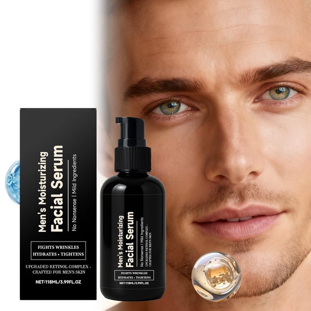 Esencias faciales hidratantes para hombres Essence 118 ml Absorción rápida No grasosa Un solo paso Calmante y protector Proceso de cuidado simplificado Esencia facial