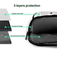 thumbnail image 4 of Lsque Cute Poodle Dog Pattern Laptop Bag – Portable & Slim Single-Shoulder Computer Case with Adjustable Strap, Protective, Lightweight for 13”/14”/15.6” Laptops, 4 of 8