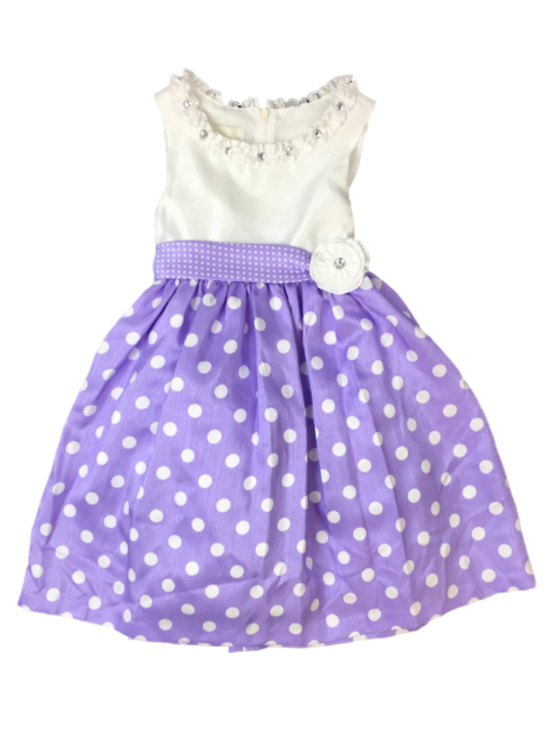 purple rhinestone dress
