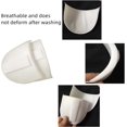 thumbnail image 4 of Almohadillas de espuma para coser, almohadillas autoadhesivas acolchadas de esponja suave, accesorios de costura para chaqueta, ropa, manualidades, 4 pares, 4 of 4