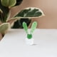 thumbnail image 5 of Estatuilla de cactus de vidrio hecha a mano, estatua en miniatura de cactus de vidrio soplado a mano, decoración del hogar de vidrio para niños y mujeres, 5 of 5