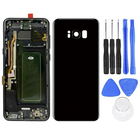 LCD Display Screen Professional Anti-scratch Phone AMOLED LCD Touch Screen Assembly with Back Cover for Samsung Galaxy S8 G950 SM-G950F