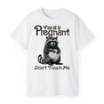 thumbnail image 3 of Feral and Pregnant Don’t Touch Me Shirt – Funny Raccoon Maternity Meme Tee, Pregnancy Humor Gift for Mom To Be, 3 of 5