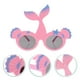 thumbnail image 4 of KAKOWELY 2 piezas de decoraciones para fiestas de sirena, gafas con temática de sirena, accesorios para fotomatón de animales, decoraciones de cumpleaños de sirena para niñas, 4 of 5