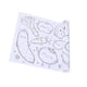 thumbnail image 1 of Rollo de Papel para Colorear Baoblaze 12x118 Pulgadas Material Educativo para Edades Tempranas, 1 of 8