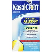 4 Pack - Nasal Crom Nasal Allergy Symptom Controller Spray .88 fl oz Each
