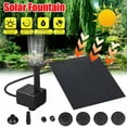 thumbnail image 1 of Kit de bomba de agua solar adaptable, bomba sin escobillas de alta eficiencia y ciclo de vida prolongado para estanques, jardines y peceras, funcionamiento con energía solar con función de inicio y, 1 of 7