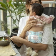 The Honest Company Clean Conscious Disposable Baby Diapers Above It All Print Size 2 (12–18 lbs) 32 Count