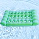 thumbnail image 5 of Cama Flotante Inflable Colchón Aire Plegable para Fiesta en La Piscina (verde), 5 of 9