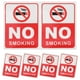 thumbnail image 1 of 6 pegatinas adhesivas de "No fumar", señal de "No fumar", advertencia de seguridad rectangular, para uso en interiores y exteriores, para oficinas y negocios, 1 of 7